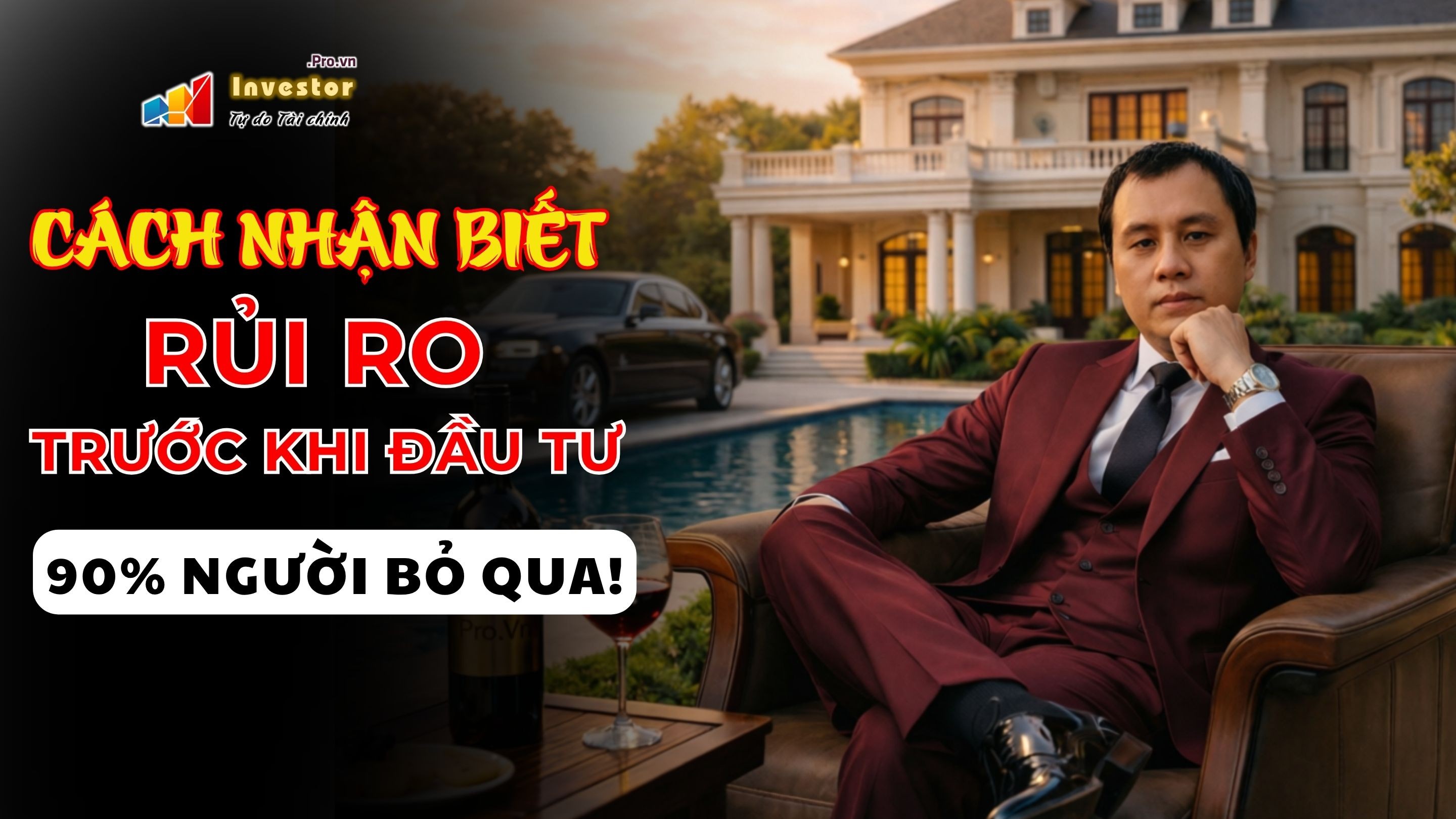 CÁCH NHẬN BIẾT RỦI RO TRƯỚC KHI ĐẦU TƯ – 90% NGƯỜI BỎ QUA!
